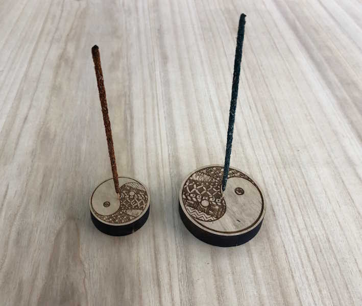 Incensario Ying Yang